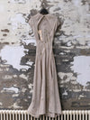 Mutedance 25 Spring/Summer Waist Maxi Dress MD-MD25SS30-linen